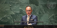 Espot assegura davant l'ONU que Andorra busca l'encaix a la UE per avançar