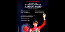 Homenatge a Encamp al ciclista Sepp Kuss, guanyador de la Vuelta Espanya