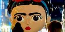Frida Kahlo s'instal·la a l'avinguda Carlemany fins Setmana Santa