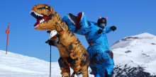 La neu arriba per celebrar el Carnaval a les pistes d’esquí