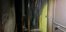 Desallotjats els veïns de l’edifici incendiat a Sant Julià de Lòria