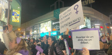 Les associacions feministes lluiten per la igualtat en motiu del 8-M
