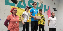 Nicolau conquista l'or i Mia Taulats la plata en la Copa Catalana d'escalada esportiva