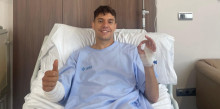 Xavi Cardelús passa per quiròfan per molèsties en el braç dret