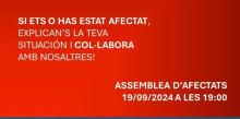 La Coordinadora per l'Habitatge convoca la primera assamblea d'afectats 