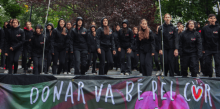 El Parc Central commemora avui als donants d'òrgans i teixits sota la pluja