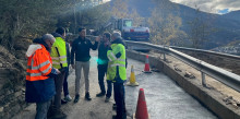 La carretera dels Cortals d’Anyós reobre amb pas altern després de 10 dies