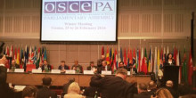 Palmitjavila i Naudi, presents a l’assemblea de l’OSCE