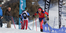 Fargues, 12a en la cursa vertical de la Mondolè Ski Alp
