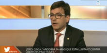 Jordi Cinca parla amb Josep Cuní del cas BPA