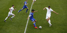 La pilota aturada condemna la sub-21 de futbol contra Sèrbia (0-4)