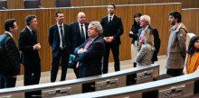 Els presidents dels parlaments de San Marino i Mònaco visiten Andorra
