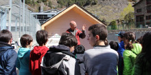 Uns 300 alumnes coneixeran conceptes sobre estalvi energètic en un mòdul instal·lat a Ordino