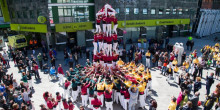 Els Castellers d’Andorra participen al Concurs de Castells tarragoní