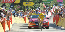 Urpada de les grosses de Froome a Quintana