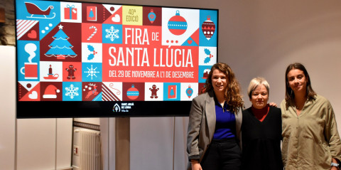 La Fira de Santa Llúcia creix i s'actualitza en la seva 40a edició