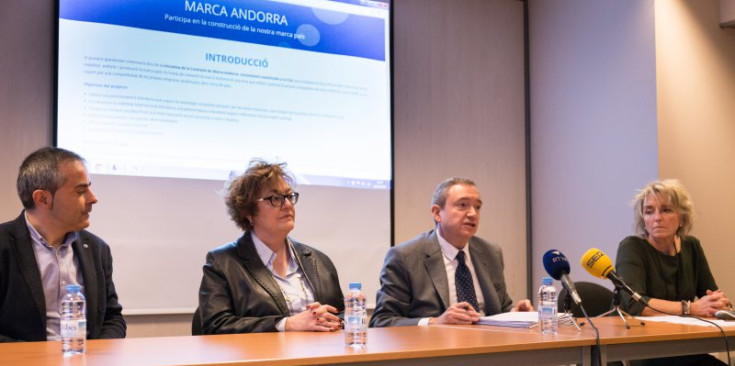 Presentació de la iniciativa sobre la marca Andorra a la CEA.