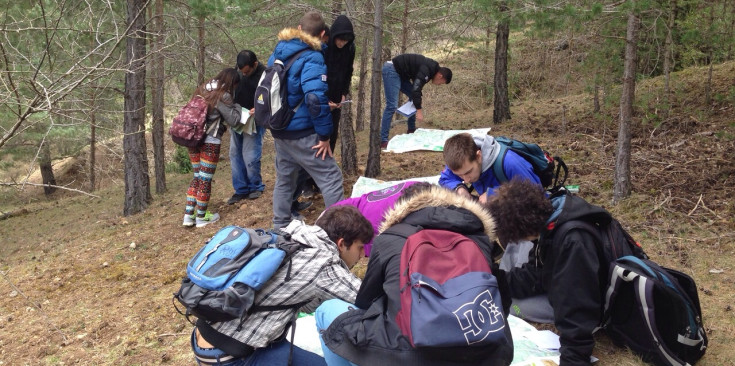 Joves participants en una edició anterior del Joves per l’Ocupació