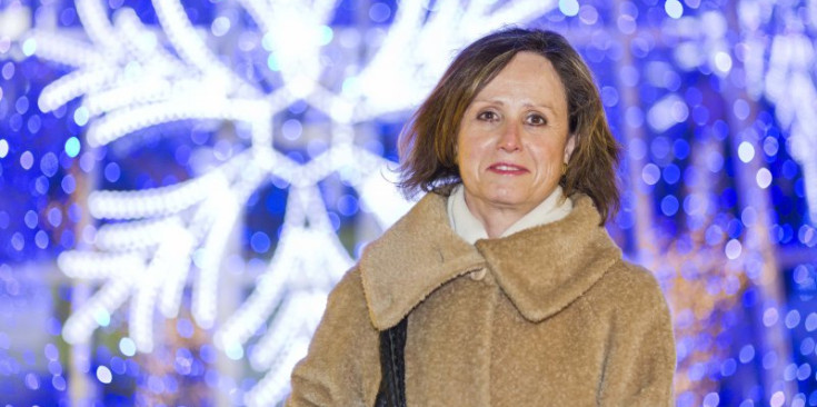 La directora de la Cambra de Comerç, Pilar Escaler, fotografiada aquest Nadal.