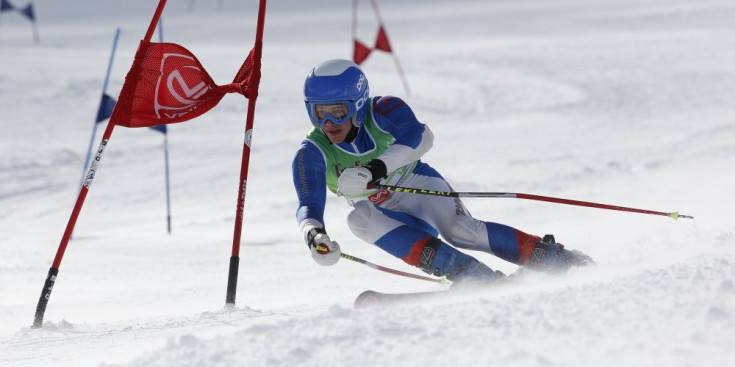 Esquiadora participant en una edició anterior del Trofeu Borrufa.