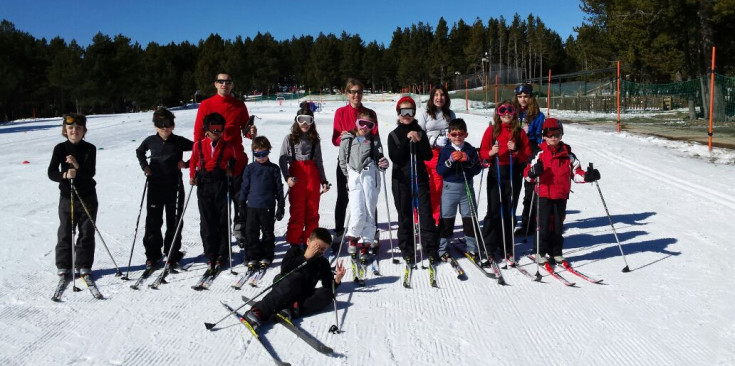 Alguns dels participants a les activitats de Carnaval organitzades per Andorra la Vella