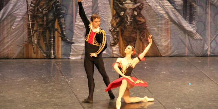 El Ballet de Moscou en la representació de Don Quixot.