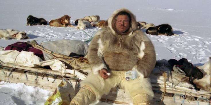 Un caçador inuit.