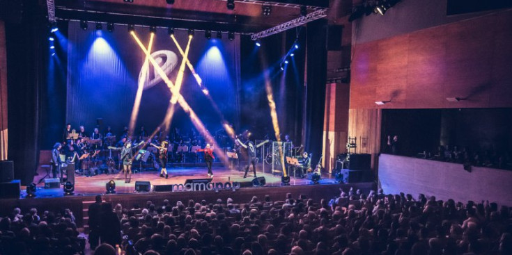 Concert de Mamapop realitzat a l’Auditori Enric Granados de Lleida.