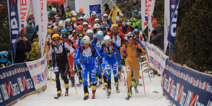 Sortida de la cursa individual masculina d’ahir.