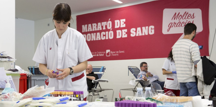 Marató de donants de sang