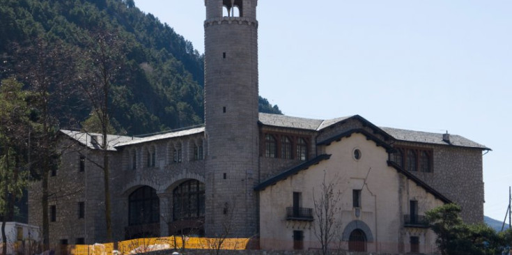 L'edifici de l'antiga Ràdio Andorra.