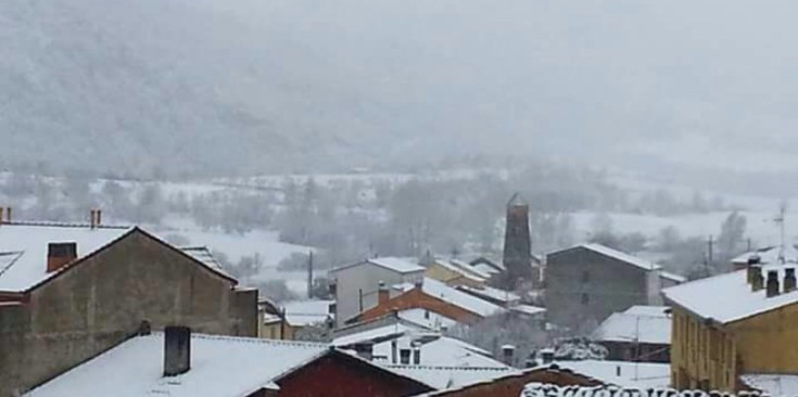 Coll de Nargó nevat.