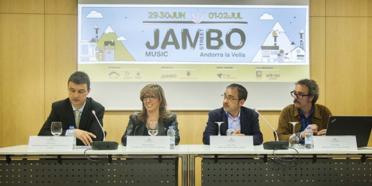 Presentació del Jambo Street, ahir.