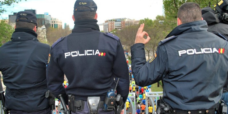 Membres de la Confederació Espanyola de Policia.