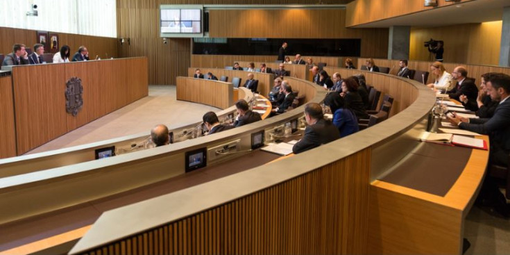 Sessió ordinària del Consell General, ahir.