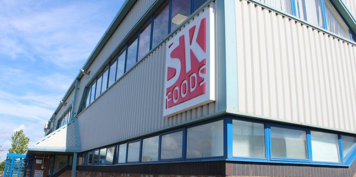 Una fàbrica de l’empresa de tomàquets SK Foods.