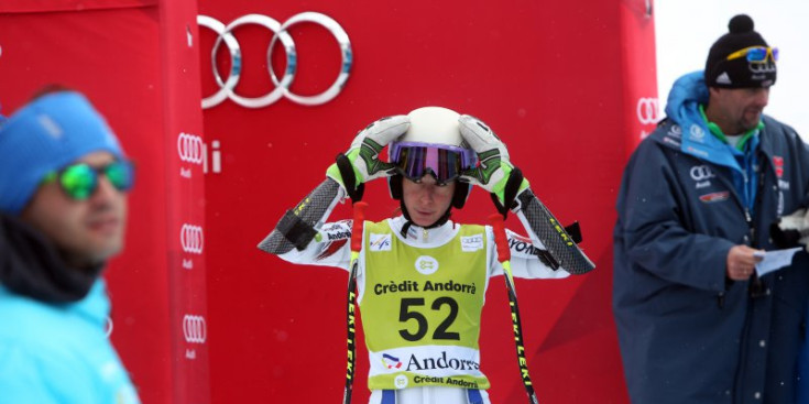 Raméntol, al gegant de la Copa del Món de Grandvalira, l’any passat.