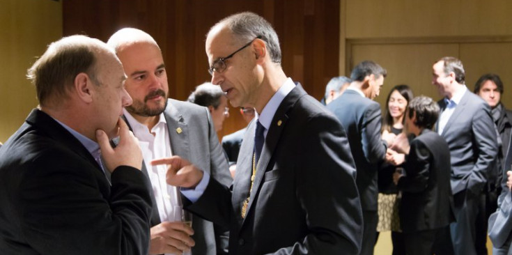 Josep Mandicó i Jordi Torres, en una conversa conjunta.