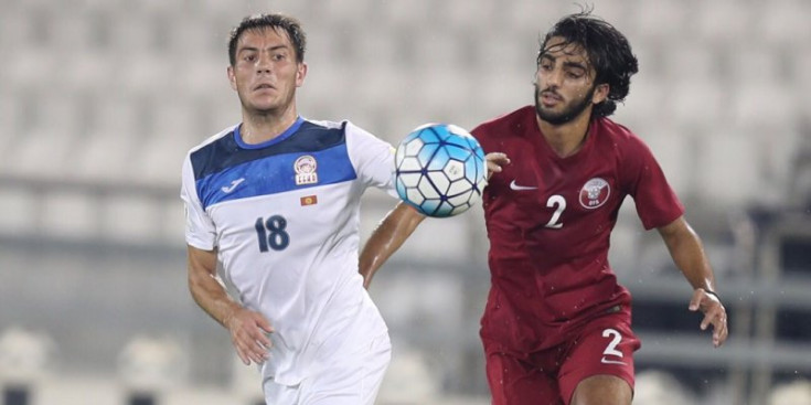 La selecció de Qatar, en un partit disputat aquest any.