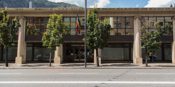 Edifici de la Justícia d’Andorra.