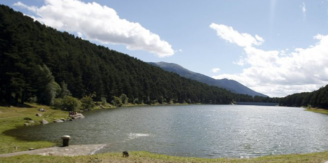 El llac d'Engolasters.