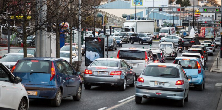 Cues a l’Avinguda Tarragona de la capital, el desembre passat.