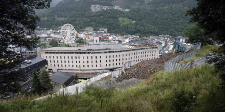 Una imatge general d’Escaldes-Engordany.