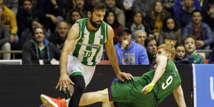 Matx entre el Betis i l’Unicaja de la temporada passada.