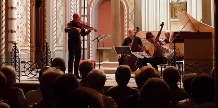 El concert de dilluns a la Capella del Seminari de la Seu d’Urgell.