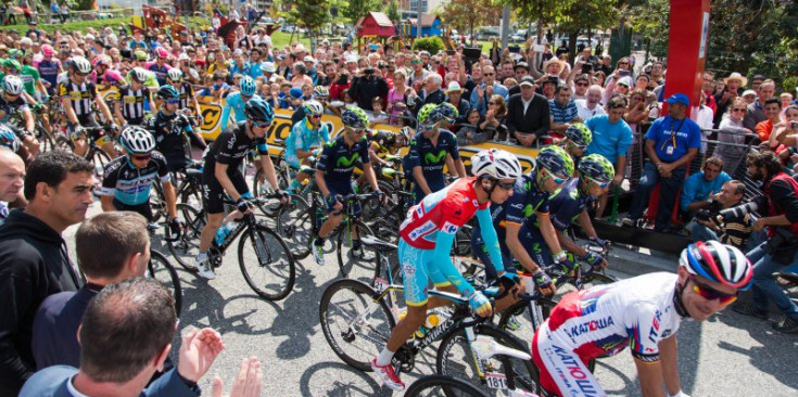 Una anterior etapa de La Vuelta a Andorra.