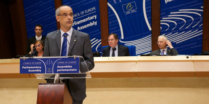 Martí, a l’assemblea parlamentària del Consell d’Europa.