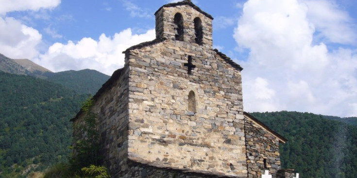 L'església de Sant Serni de Nagol.