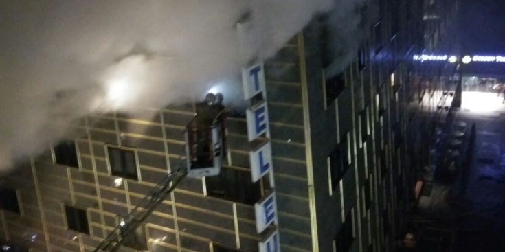 Incendi a l'Hotel Eureka d'Escaldes-Engordany