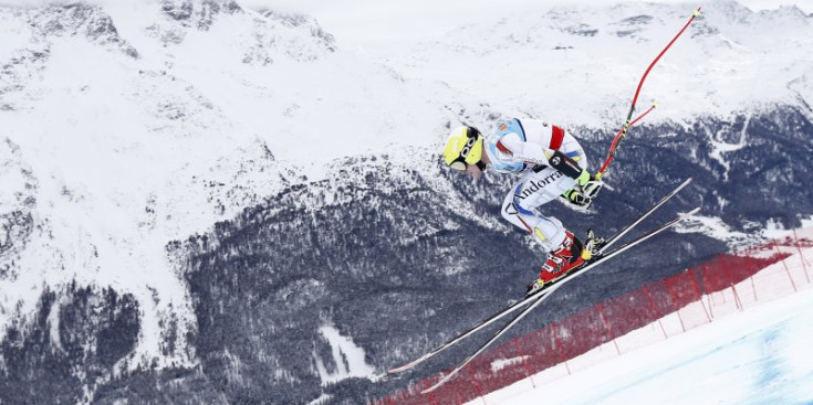 Marc Oliveras, als passats Mundials de St. Moritz.